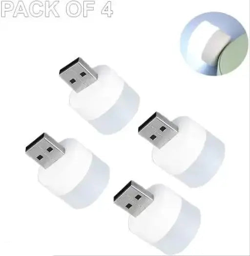 4 Mini USB Night Light/Night Bulb, Plug in Small Led Nightlight