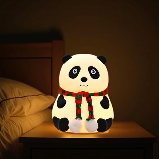 Silicone Panda Touch LED Lamp Night / Light Lamp for Girls Boys Night Light Lamp