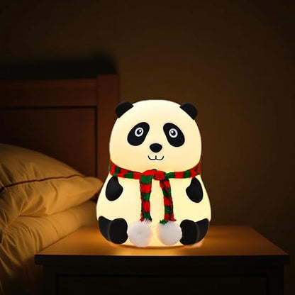 Silicone Panda Touch LED Lamp Night / Light Lamp for Girls Boys Night Light Lamp
