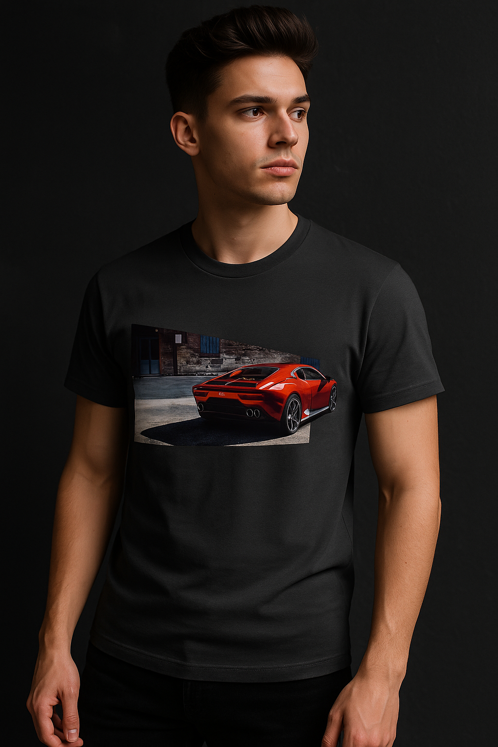 Lamborghini Huracán Project1 3D Print T-shirt for men