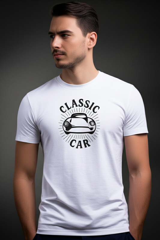 CLASIC CARS DESIGN T-Shirt Premium Fnish