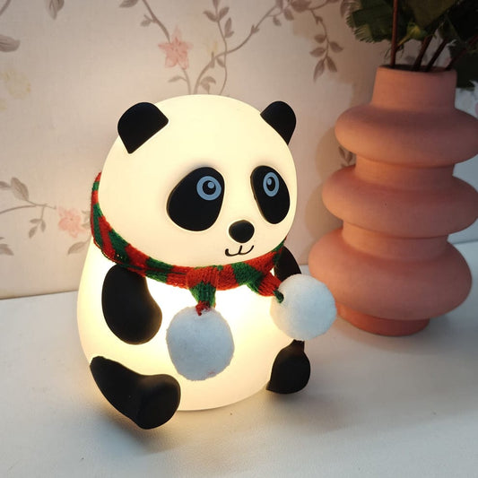 Silicone Panda Touch LED Lamp Night / Light Lamp for Girls Boys Night Light Lamp